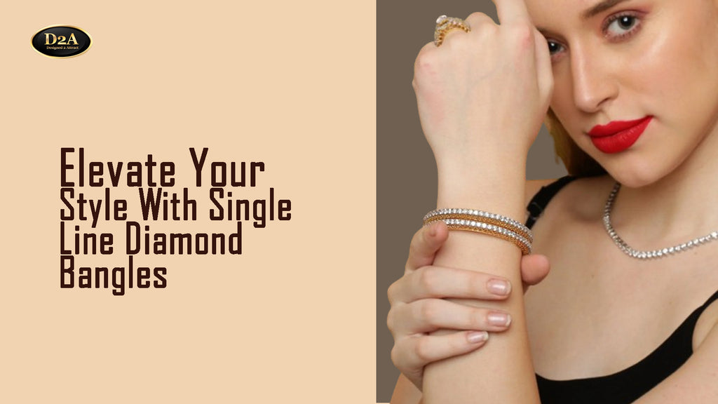 Minimalist Chic: Exploring the Allure of Single Line Bangles