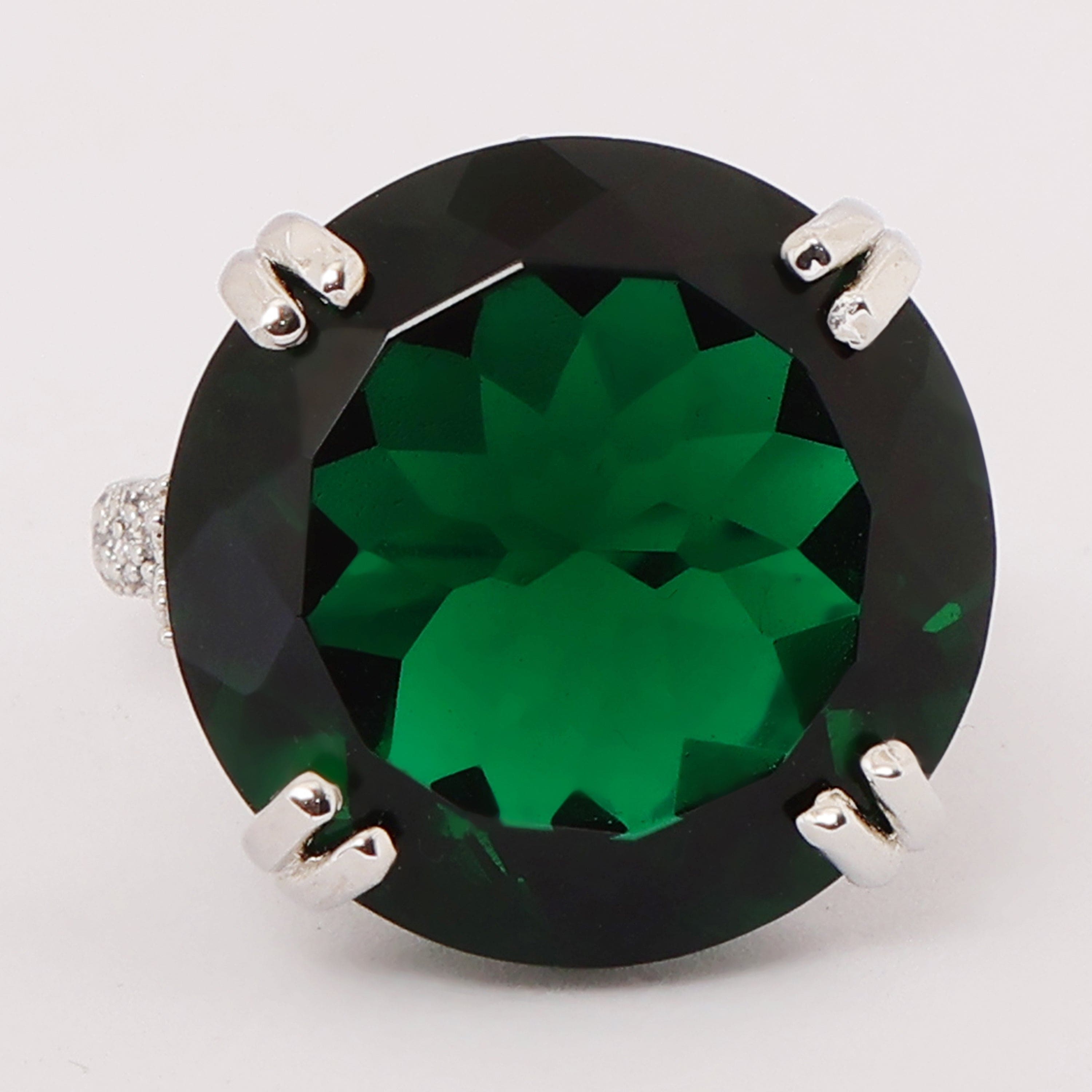Emerald Serenade Ring