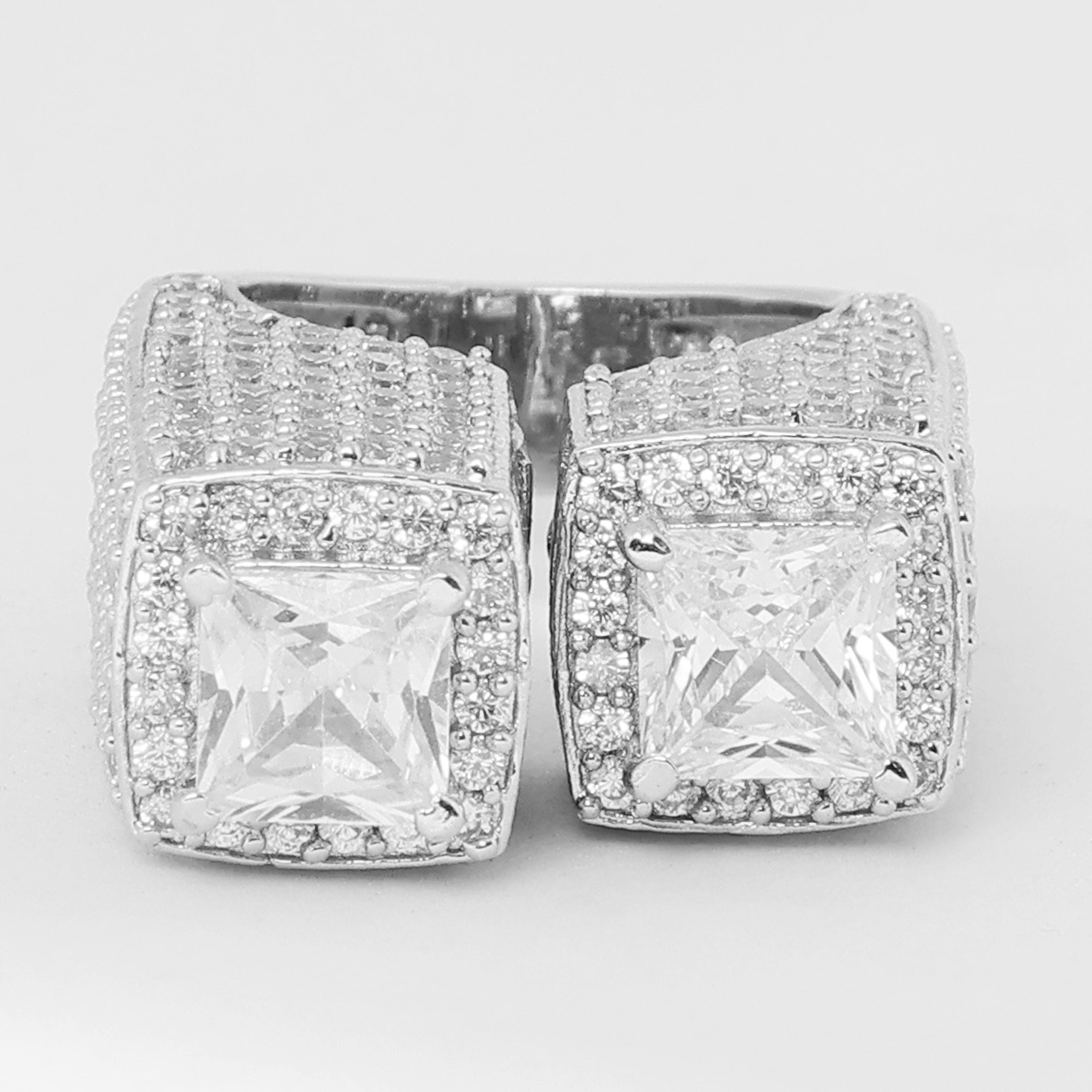 Dazzling Duet Ring