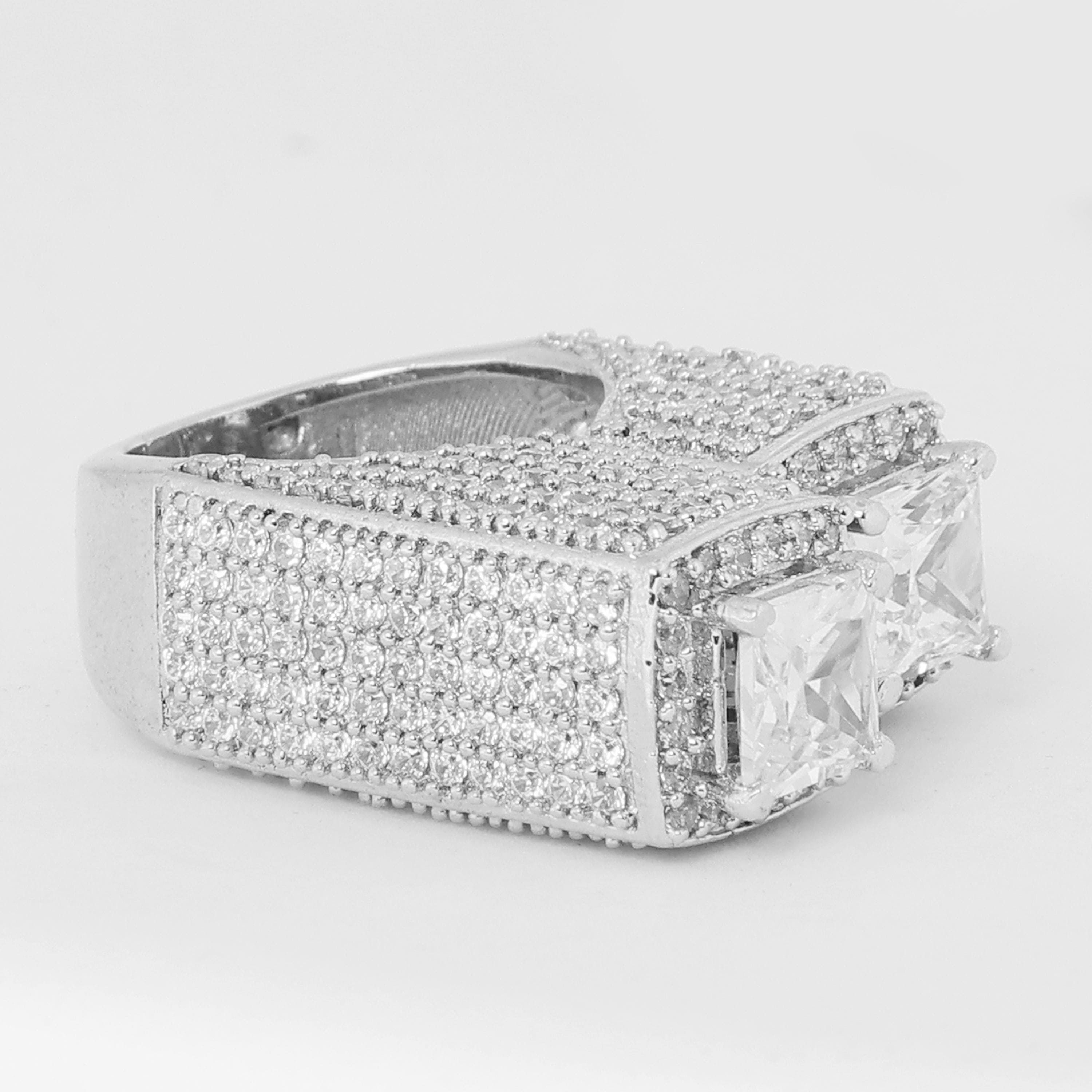 Dazzling Duet Ring