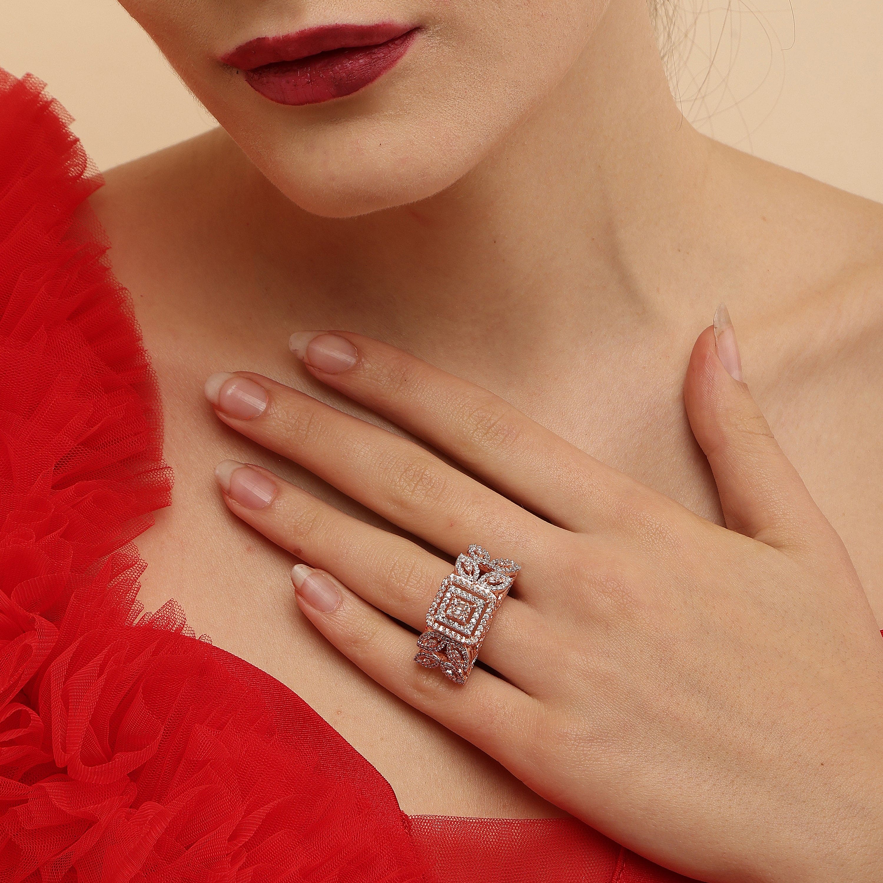 Aurora Blossom Ring