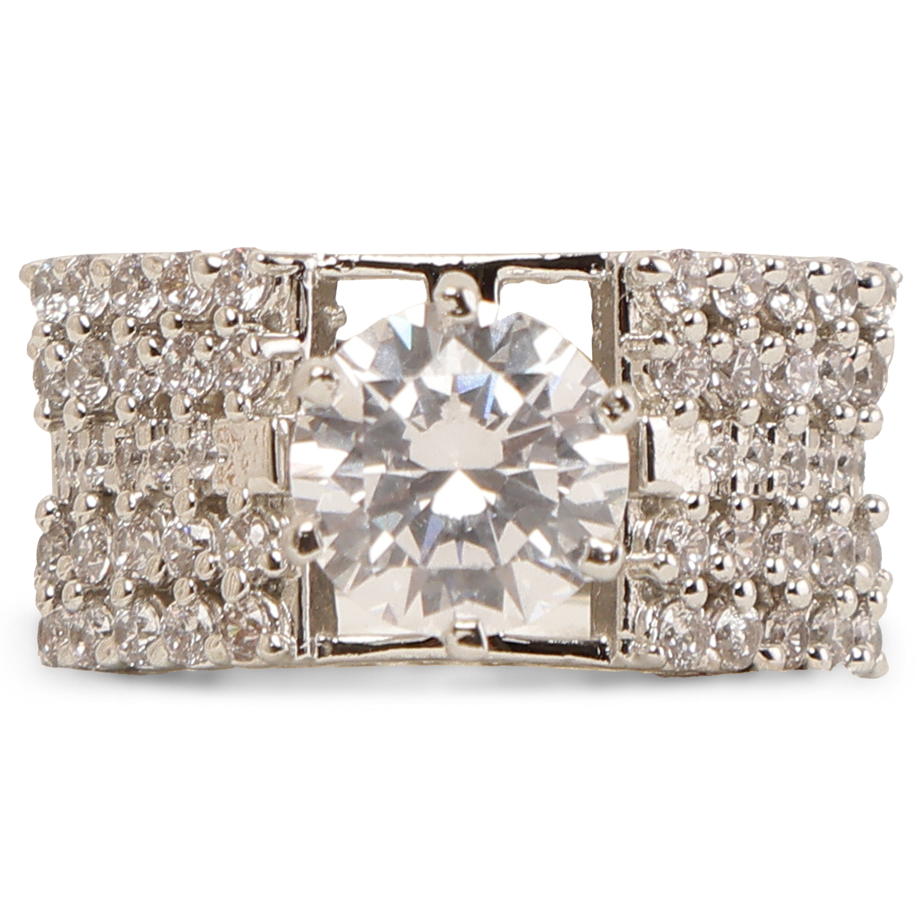 Ethereal Echo Solitiare Ring
