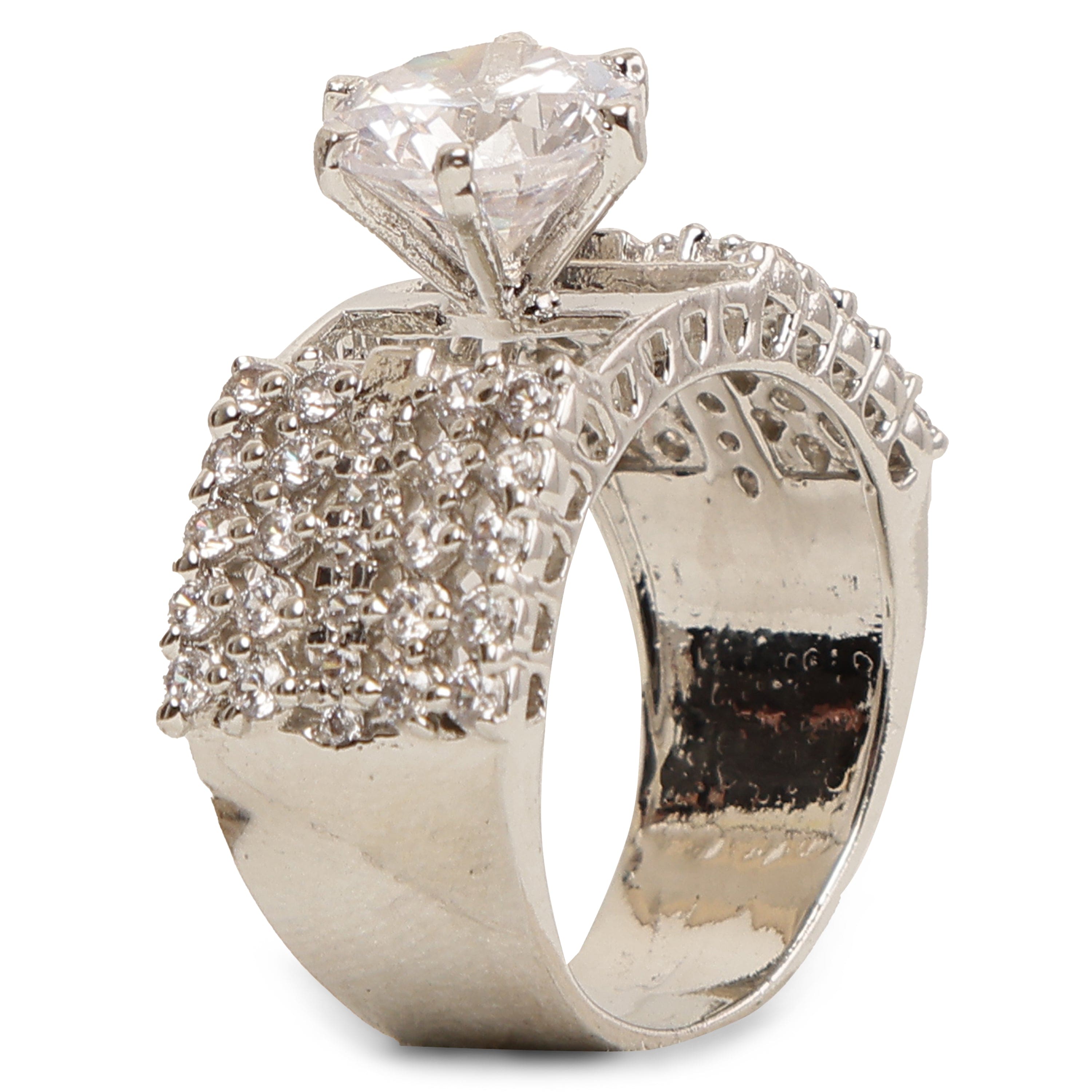 Ethereal Echo Solitiare Ring