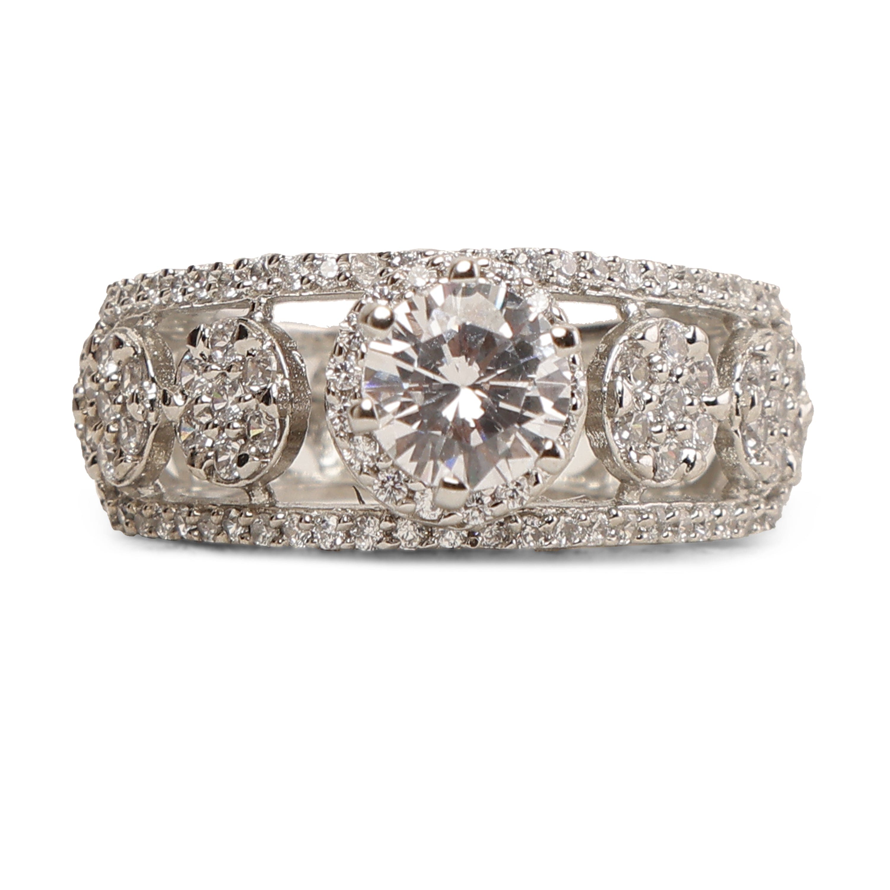SILVER BLING RING