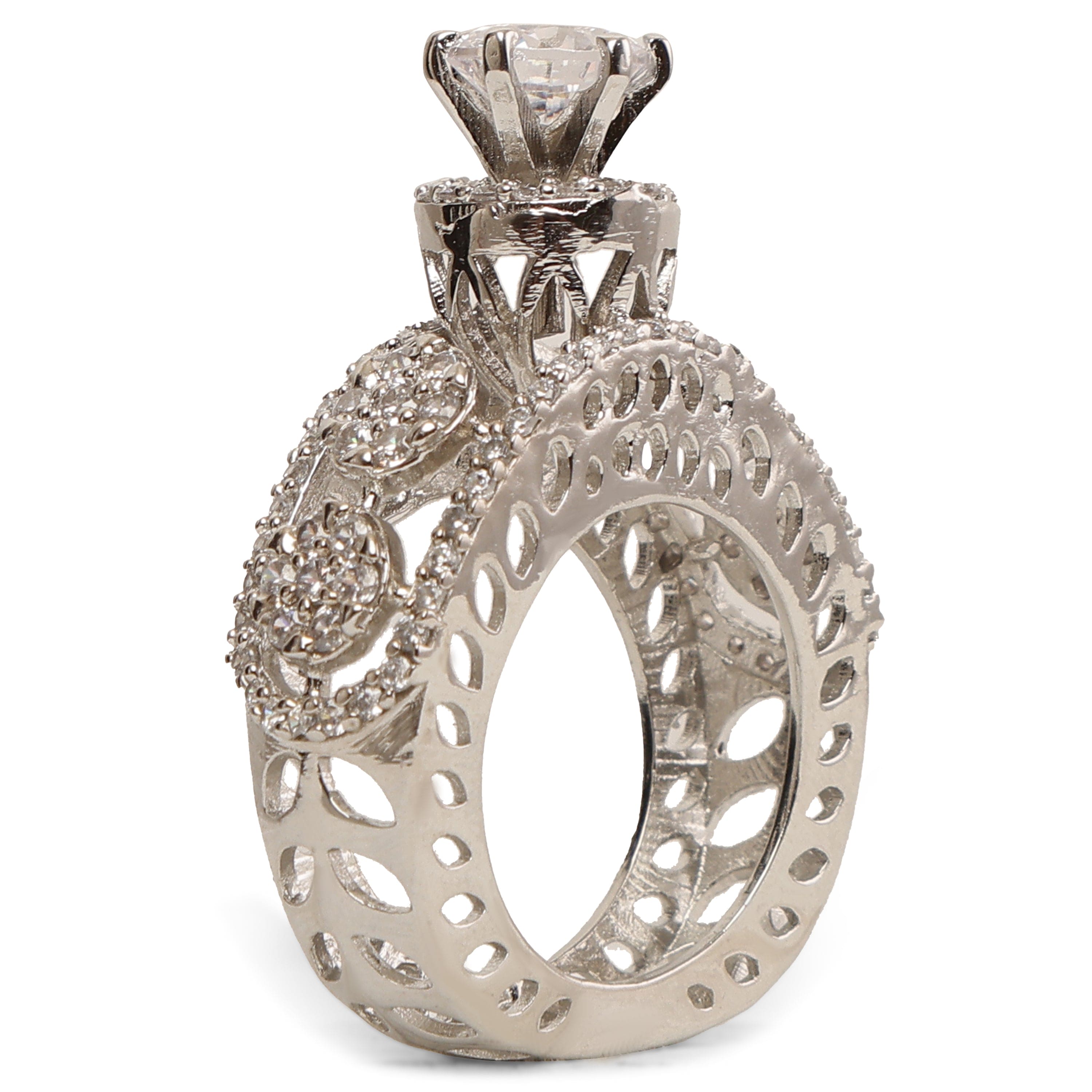 SILVER BLING RING
