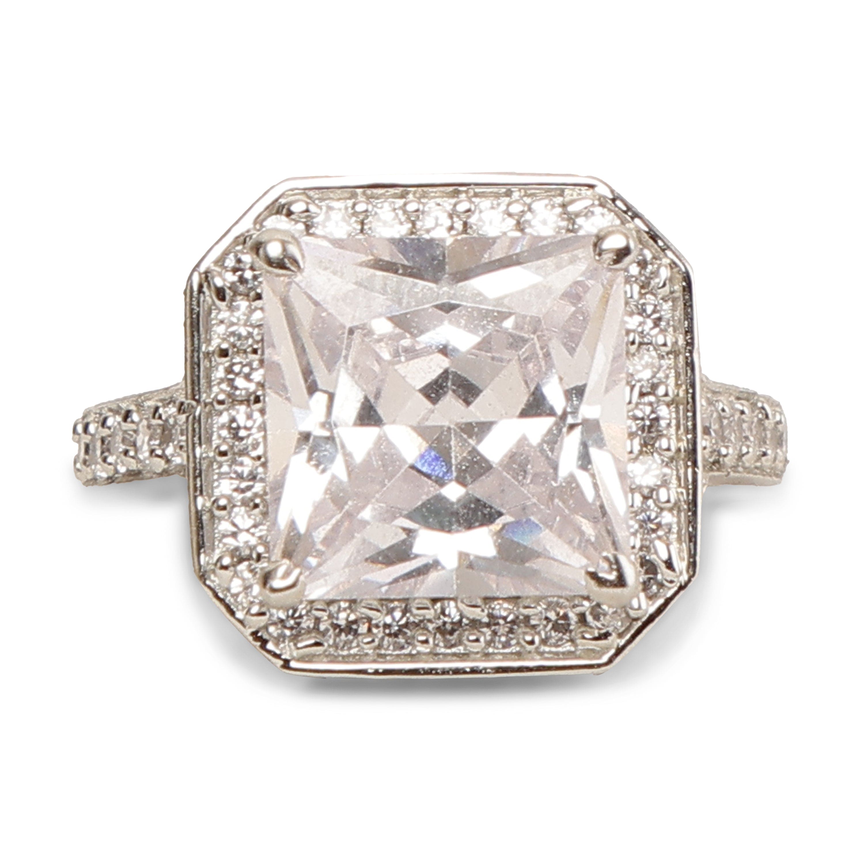 Square Eternity ring