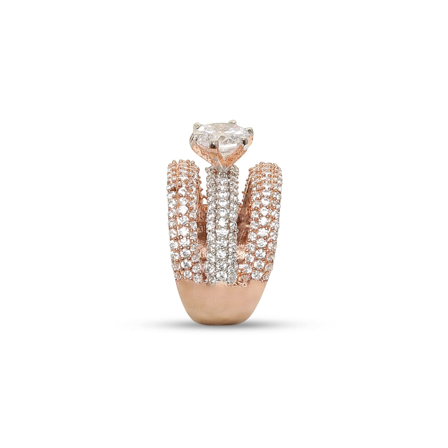 DREAMY HEARTS ROSE GOLD 925 STERLING SILVER