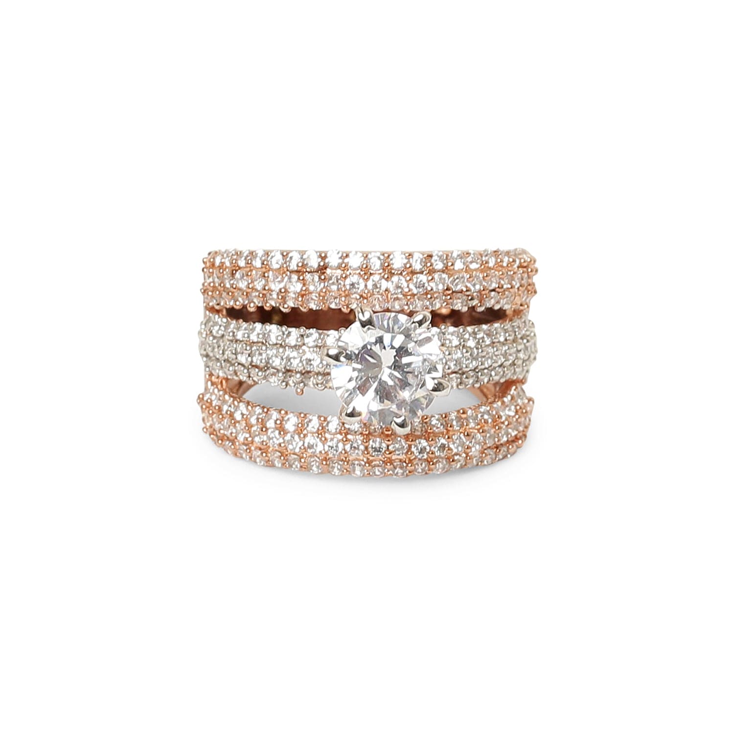 DREAMY HEARTS ROSE GOLD 925 STERLING SILVER