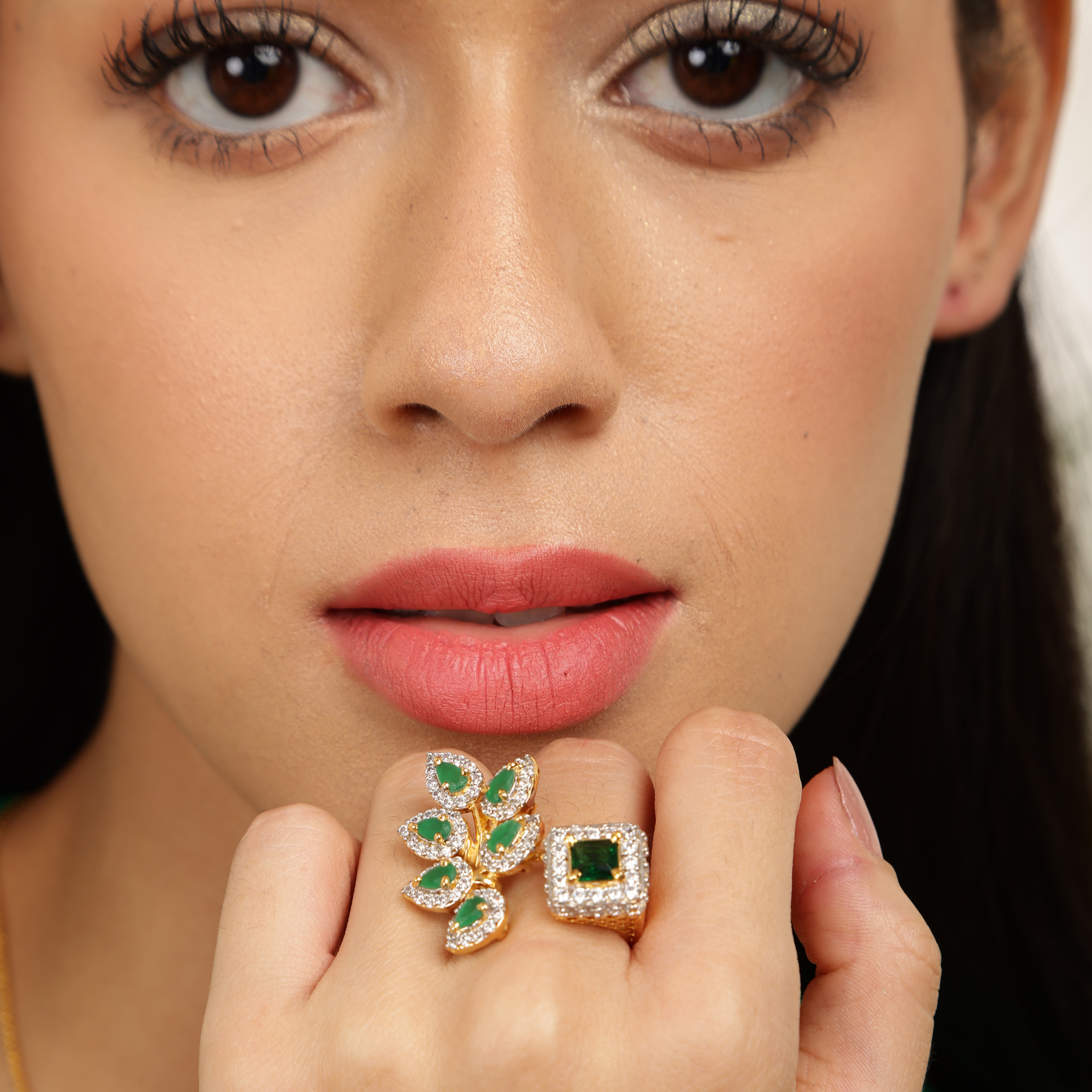 Leafed Elegance in Emerald