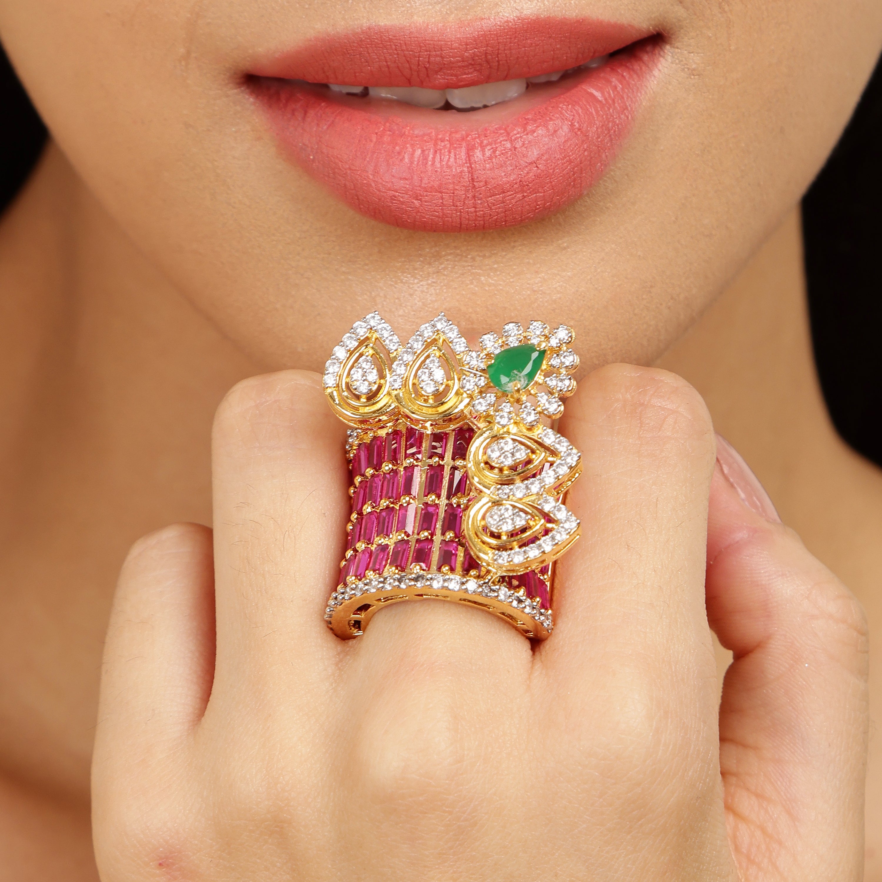 Scarlet Majesty Ring