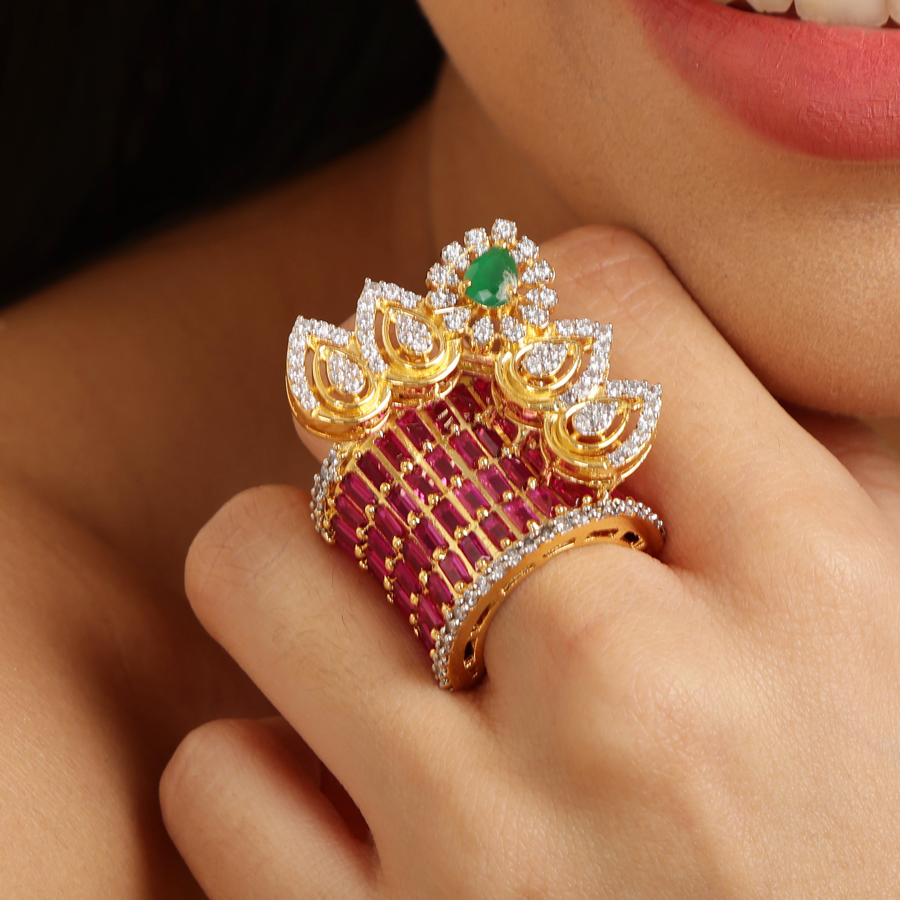 Scarlet Majesty Ring