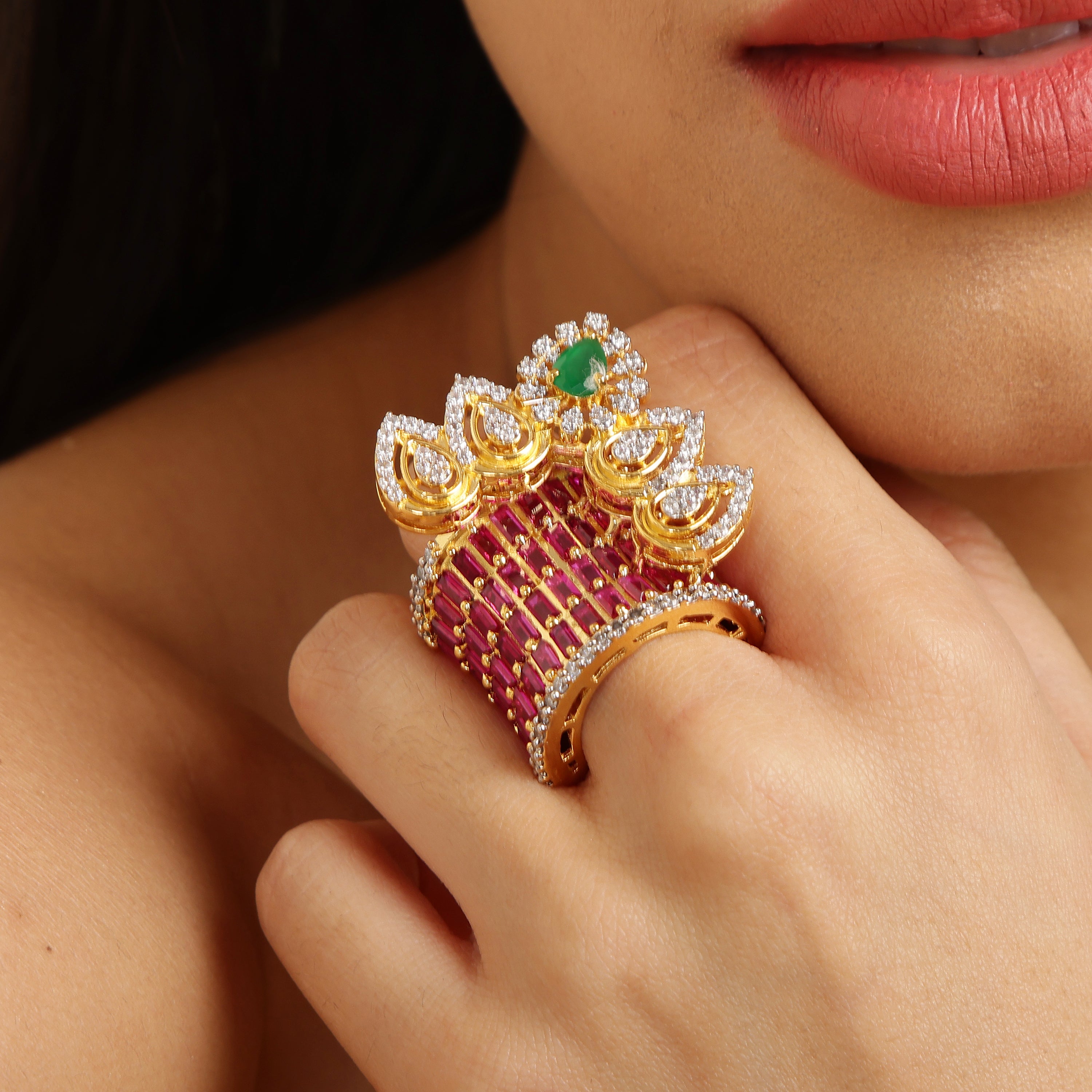 Scarlet Majesty Ring