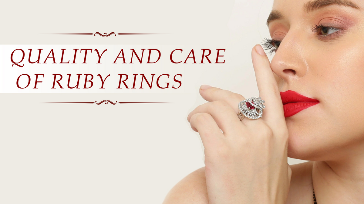 Splendor Ruby Emerald Cut Ruby Rings: Solitaire Splendor | Designed2Attract
