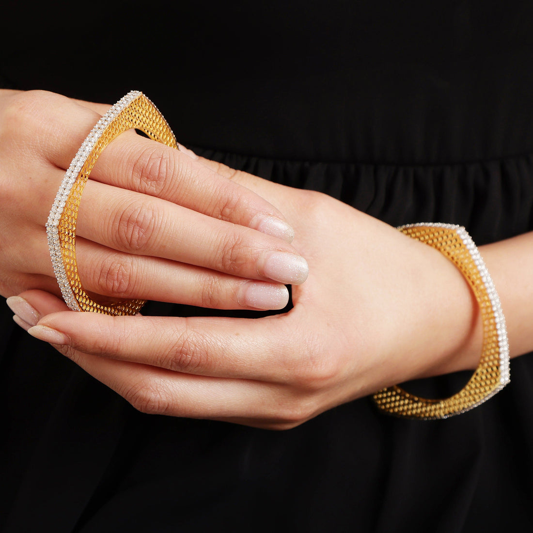 Square Allure Bangles