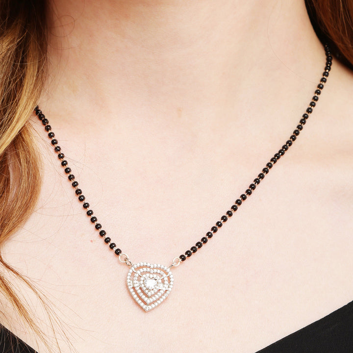 Charmed Heart Mangalsutra Set