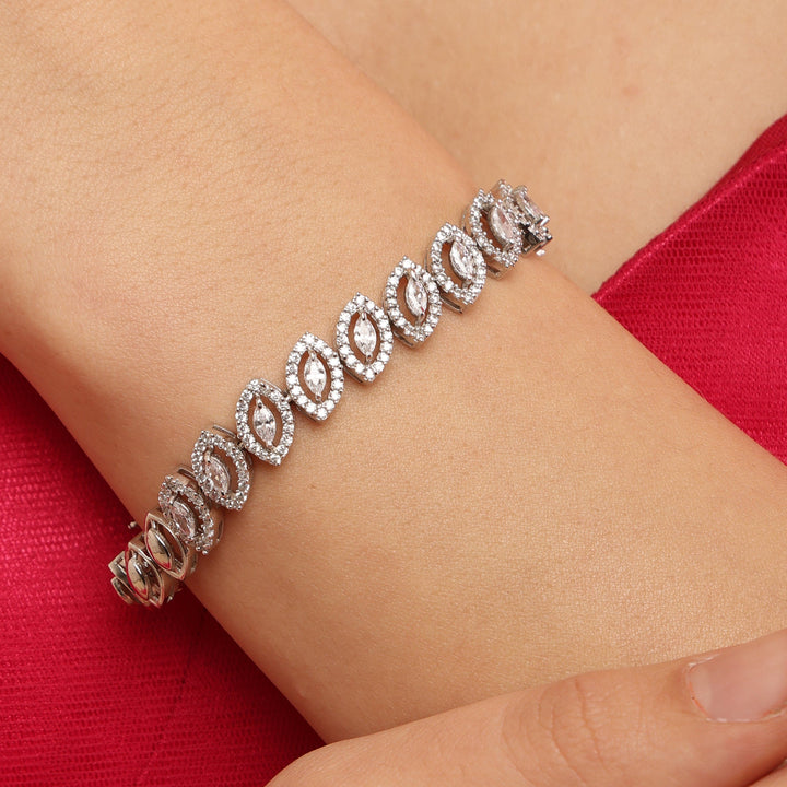 Angel tennis bracelet