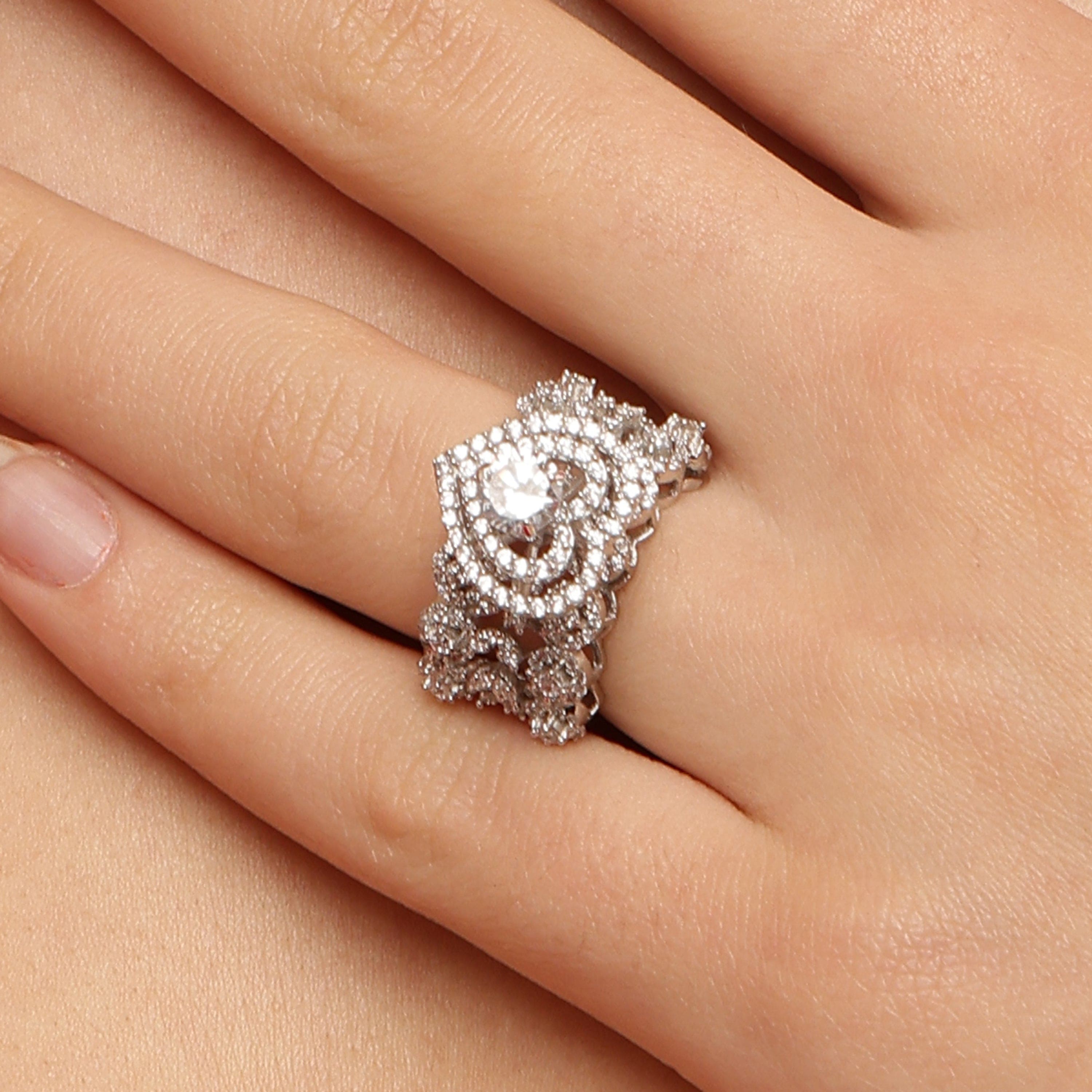 PRECIOUS HEART PROMISE 925 Sterling Silver RING