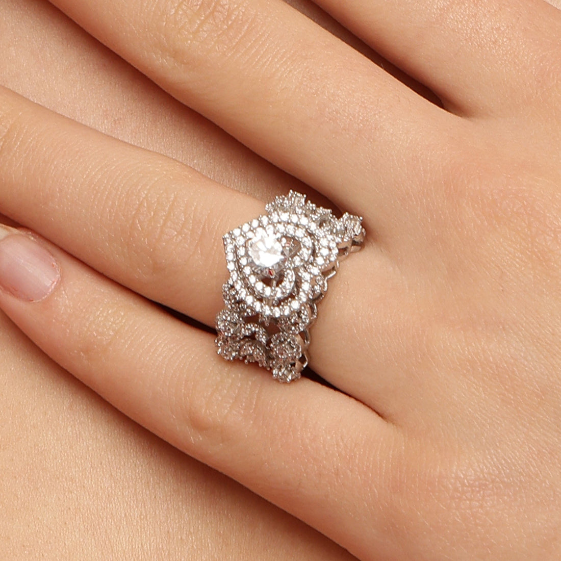 PRECIOUS HEART PROMISE 925 Sterling Silver RING