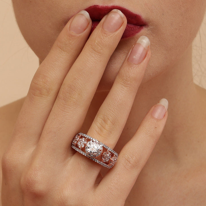 ROSE GOLD BLING RING