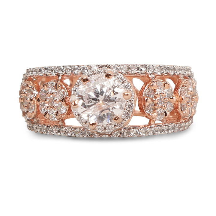ROSE GOLD BLING RING