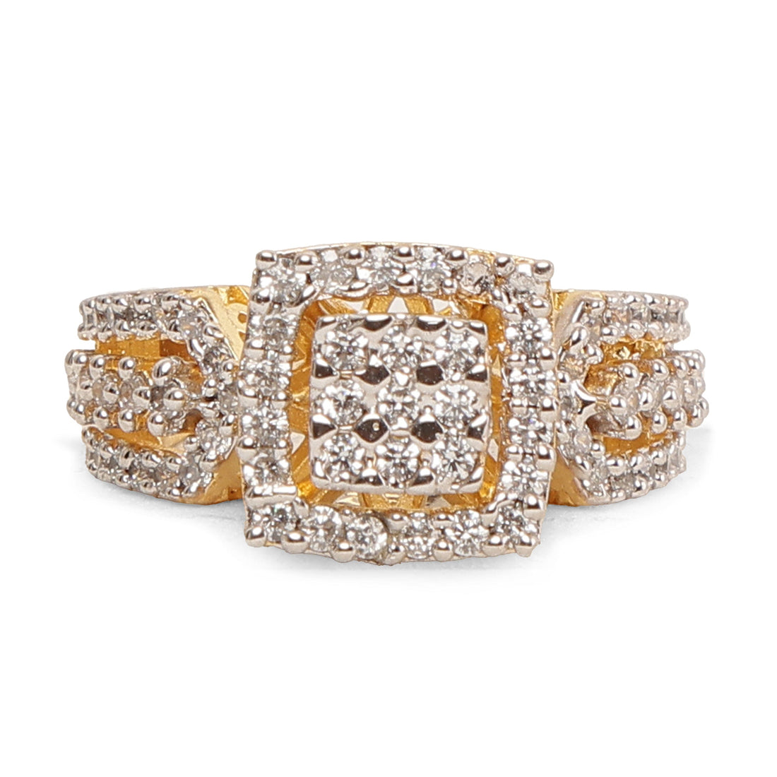 PRECIOUS SETTING PRINCESS CUT RING