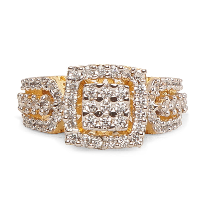 PRECIOUS SETTING PRINCESS CUT RING