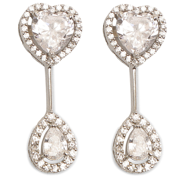 SWEETHEART SPARKLE DROP EARRINGS