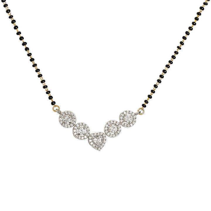 FOREVER TOGETHER 925 STERLING SILVER MANGALSUTRA PENDANT