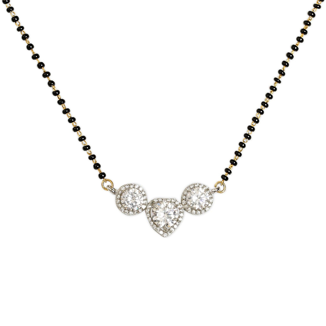 SAMAIRA THREE SOLITIARE MAGALSUTRA