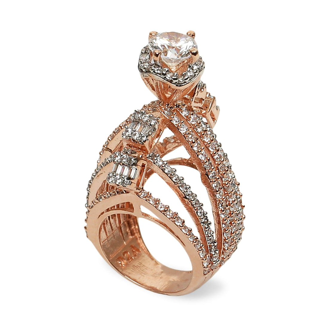 925 Sterling Silver SYMBOL OF LOVE- EIFFEL TOWER RING