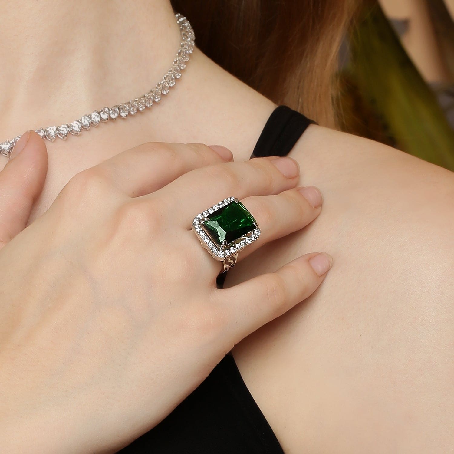 925 Sterling Silver TIMELESS BEAUTY COCKTAIL RING