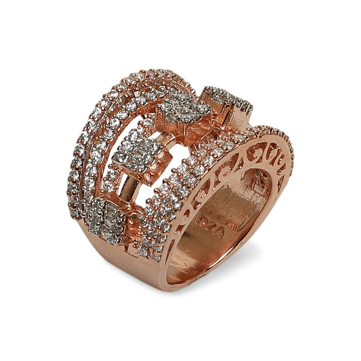 AN EPITOME OF LOVE SILVER RING