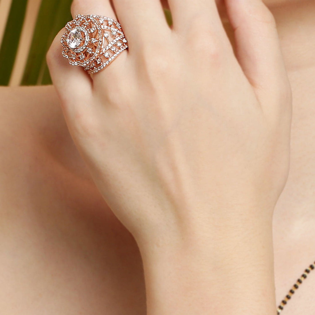BLOOMING PETAL 925 STERLING SILVER RING