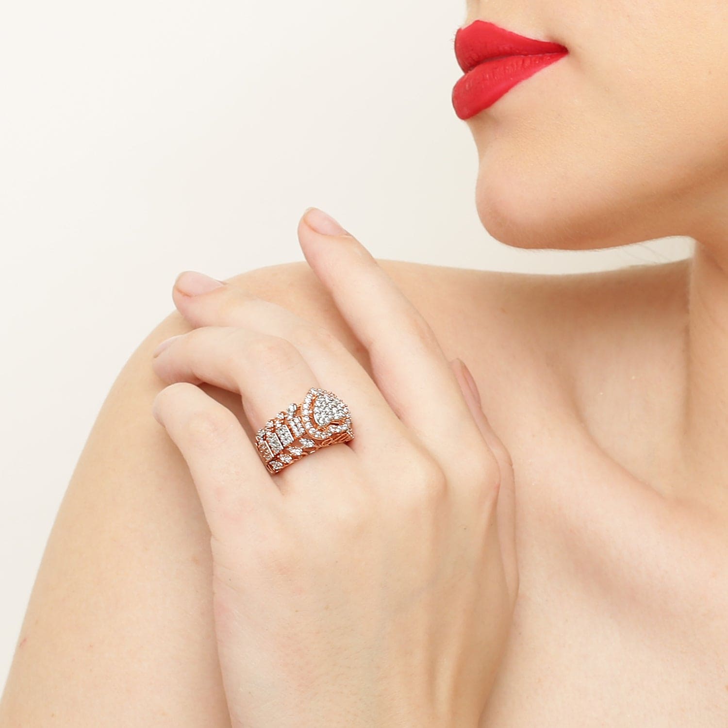 Beating Heart Precious Setting Ring