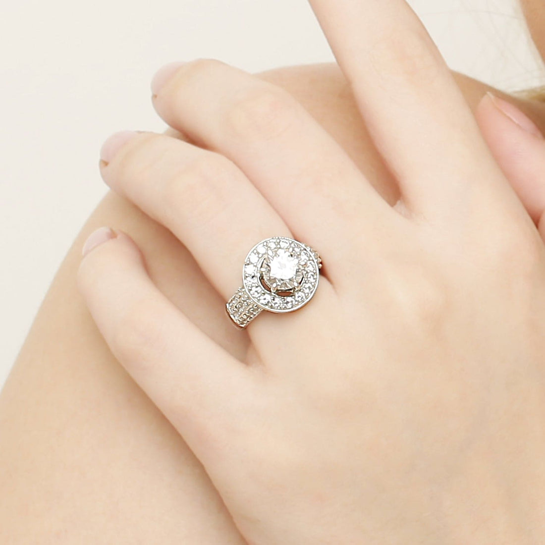 CLASSIC SOLITAIRE 925 STERLING SILVER RING