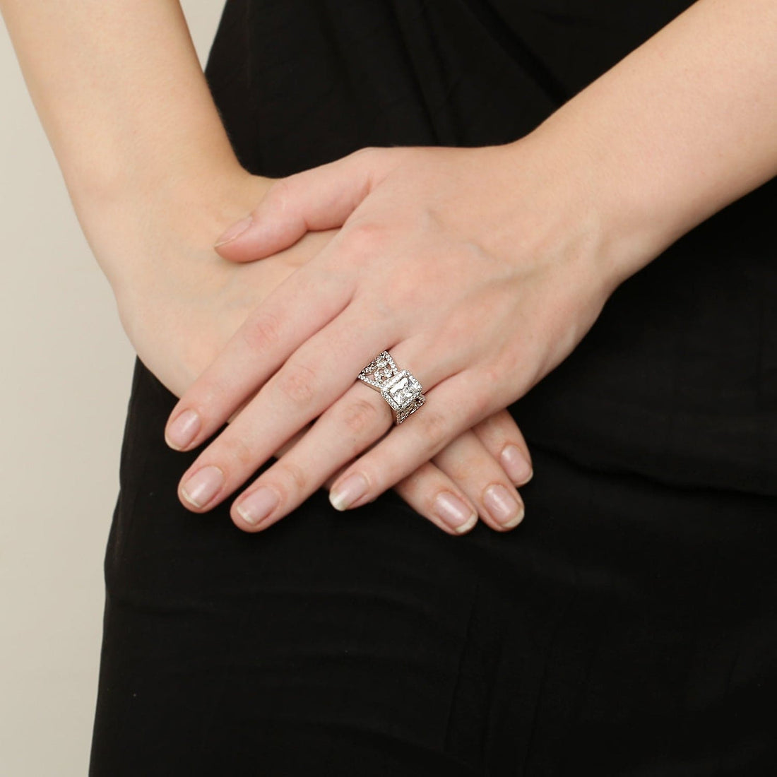 925 Sterling Silver Bold Beauty Ring