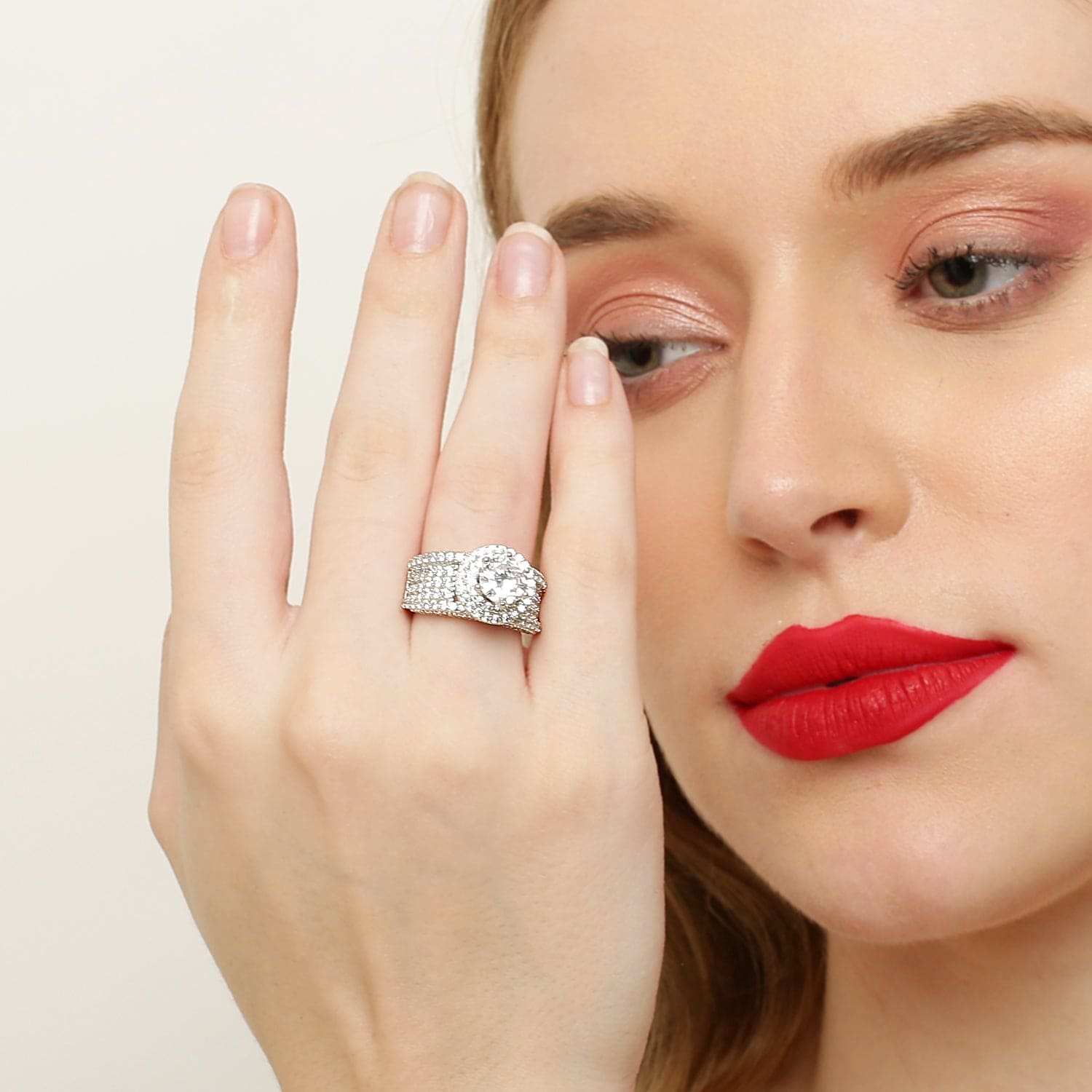The Spiral Solitaire 925 Sterling Silver Ring