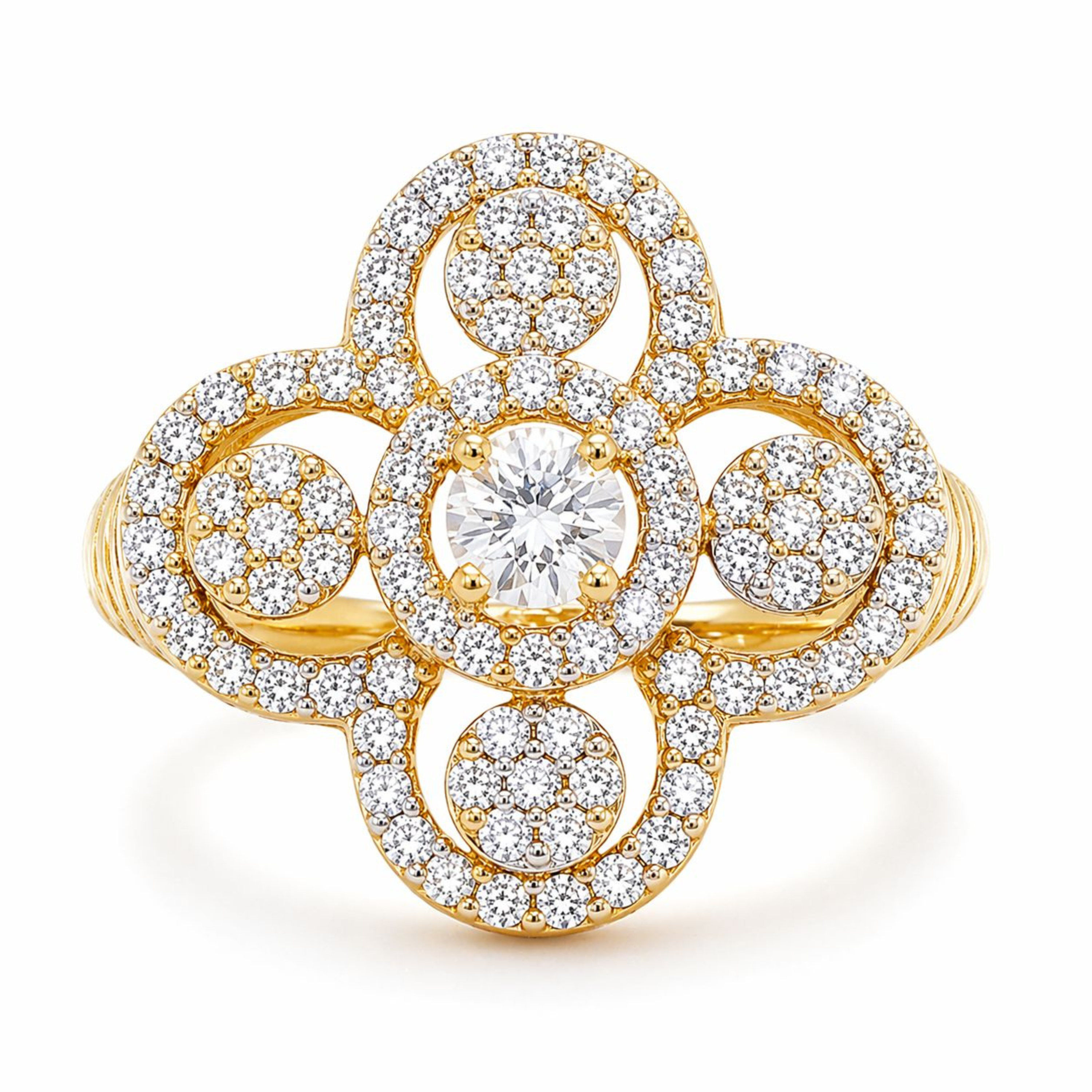 Petal Whisper 925 Sterling Silver  Ring