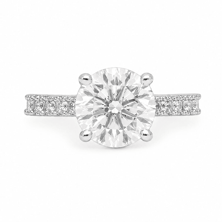 Eterna Solitaire 925 Sterling Silver Ring