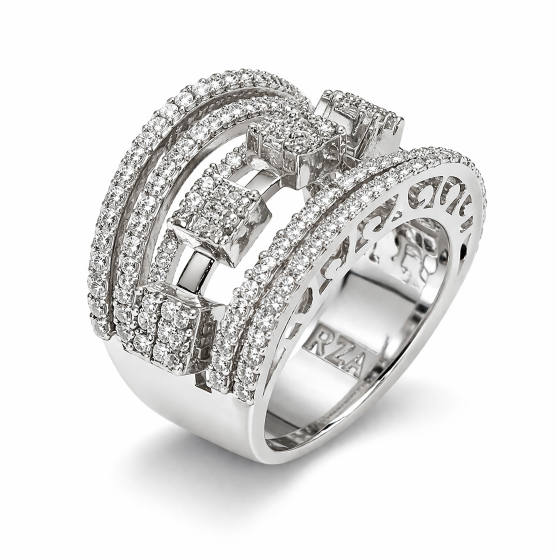 AN EPITOME OF LOVE 925 STERLING SILVER RING