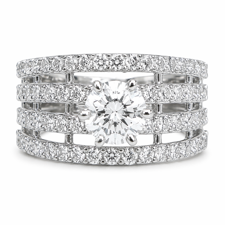 Crown Unity 925 Sterling Silver Ring