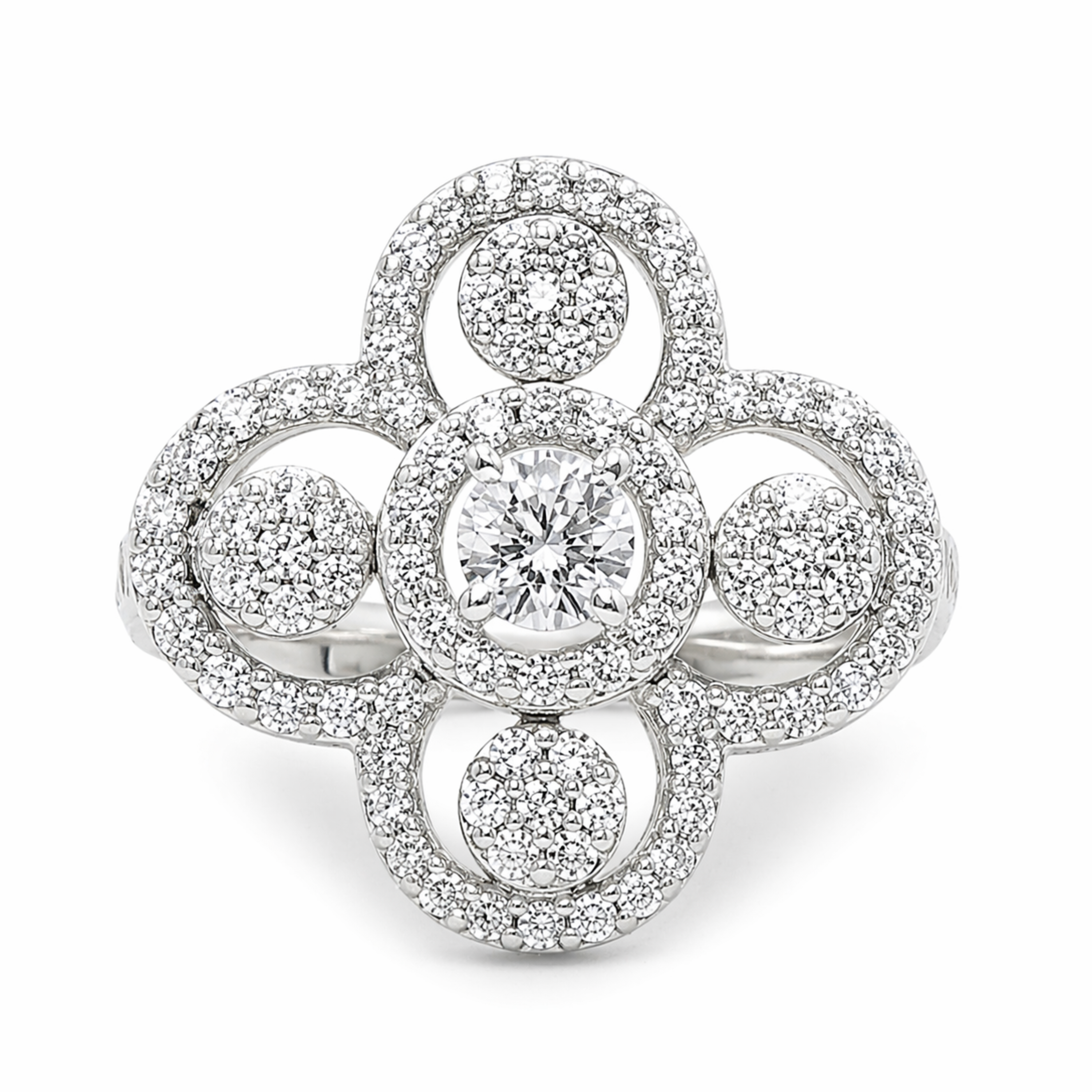 Petal Whisper 925 Sterling Silver  Ring