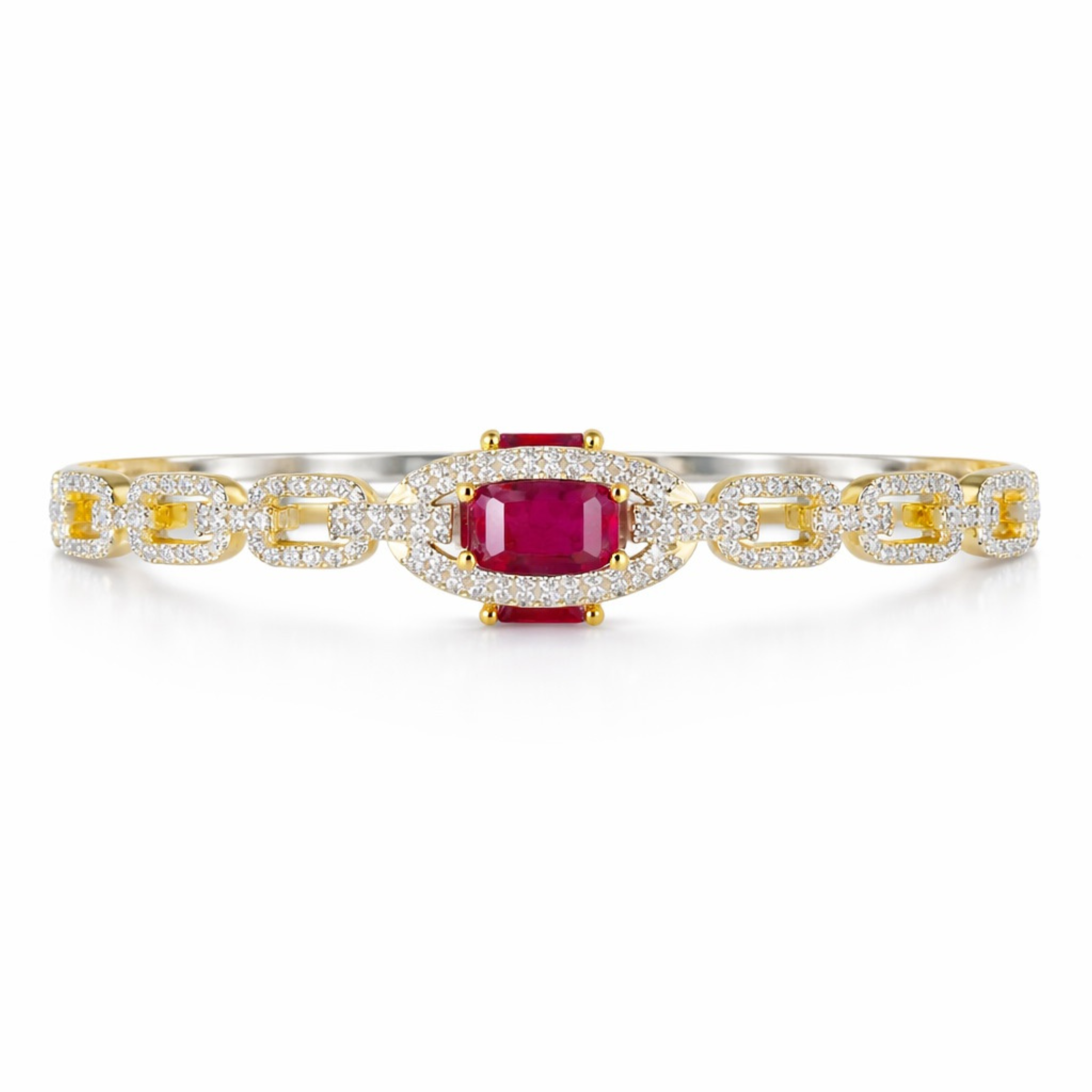 Royal Ruby Empress 925 Sterling Silver Ring