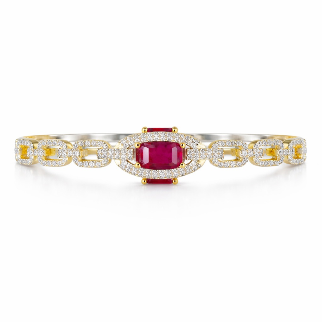Royal Ruby Empress 925 Sterling Silver Ring