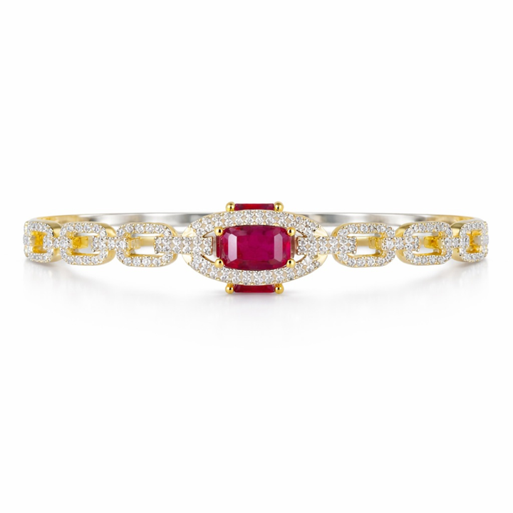 Royal Ruby Empress 925 Sterling Silver Ring