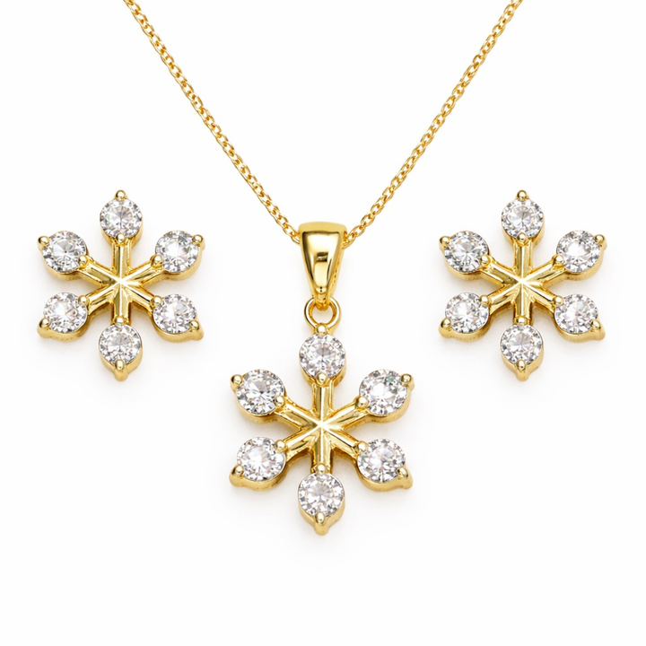 Celestial Bloom Pendant Set