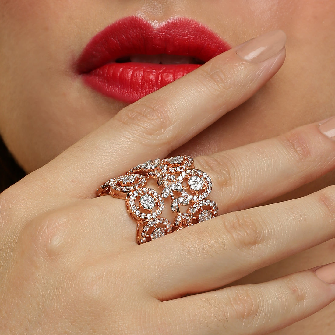 BAND It Up In Style sterling silver ring close-up detail