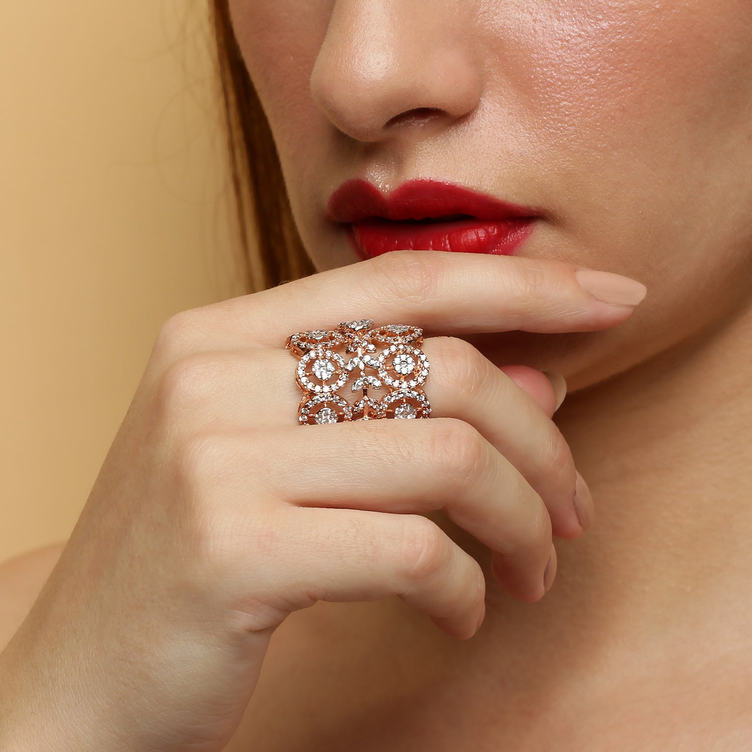 BAND It Up In Style 925 sterling silver ring front view