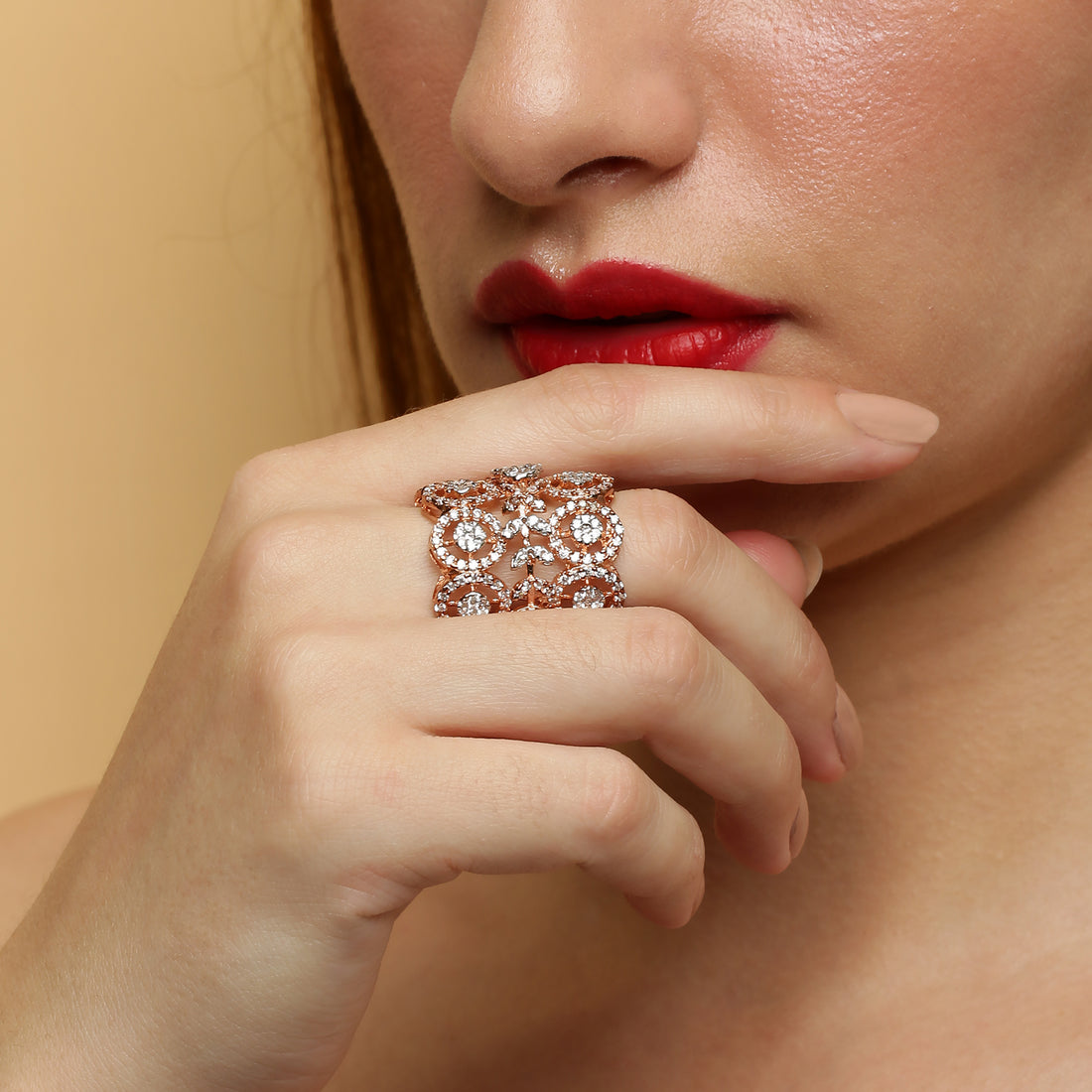 BAND It Up In Style 925 sterling silver ring front view