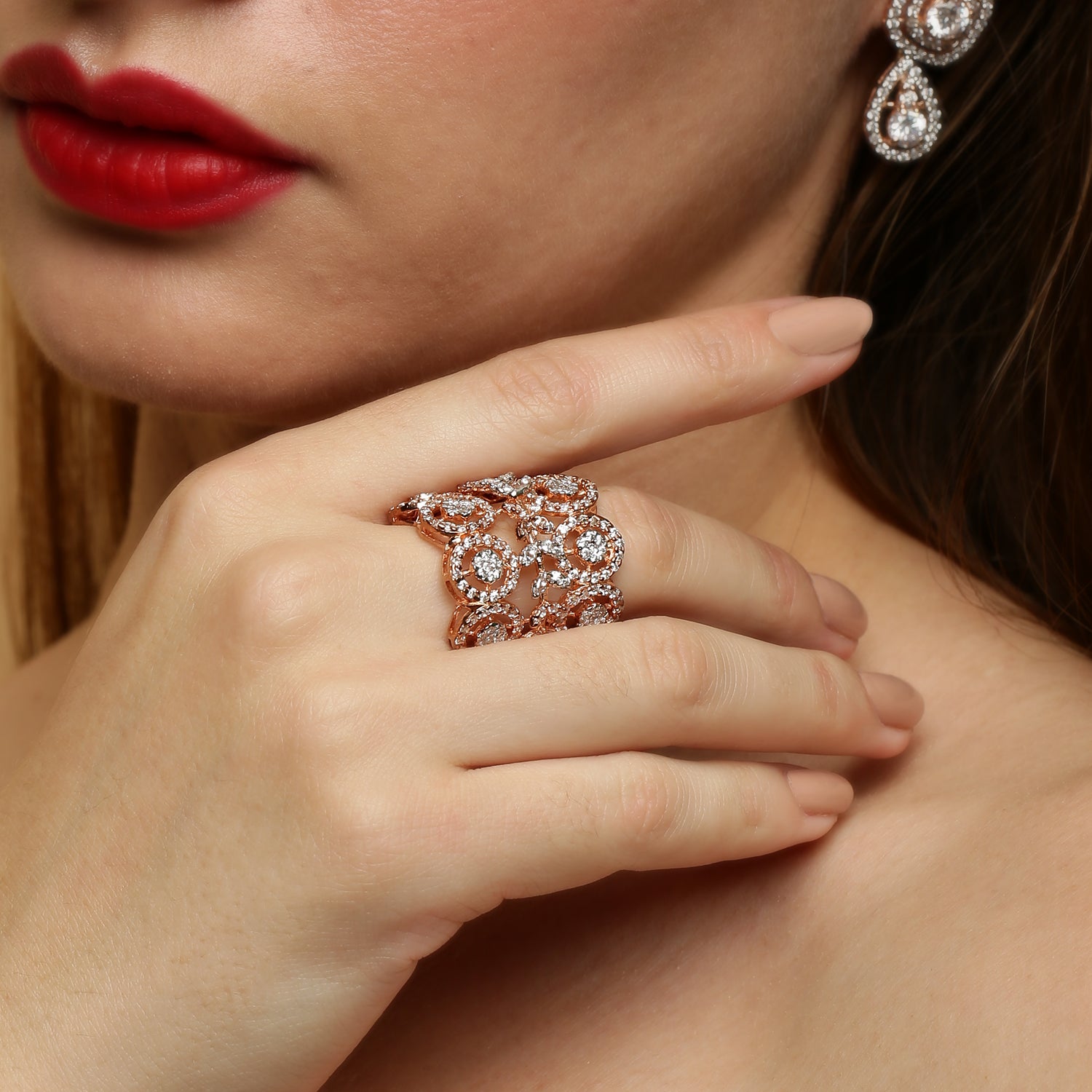 BAND It Up In Style sterling silver ring side angle view